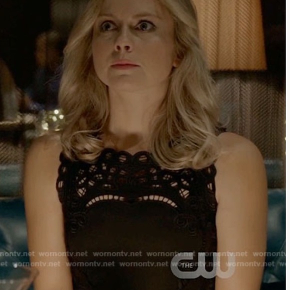 Ted Baker Verony Embroidered Skater Dress in Black - Picture 4 of 16